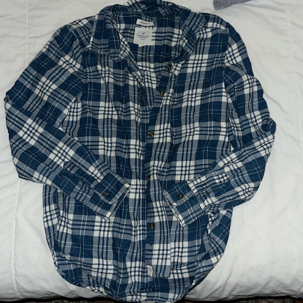 American eagle boyfriend fit flannel